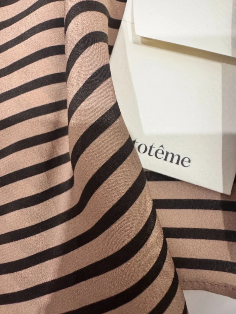 Toteme silk scarf